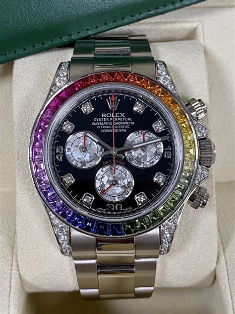 rolex daytona rainbow